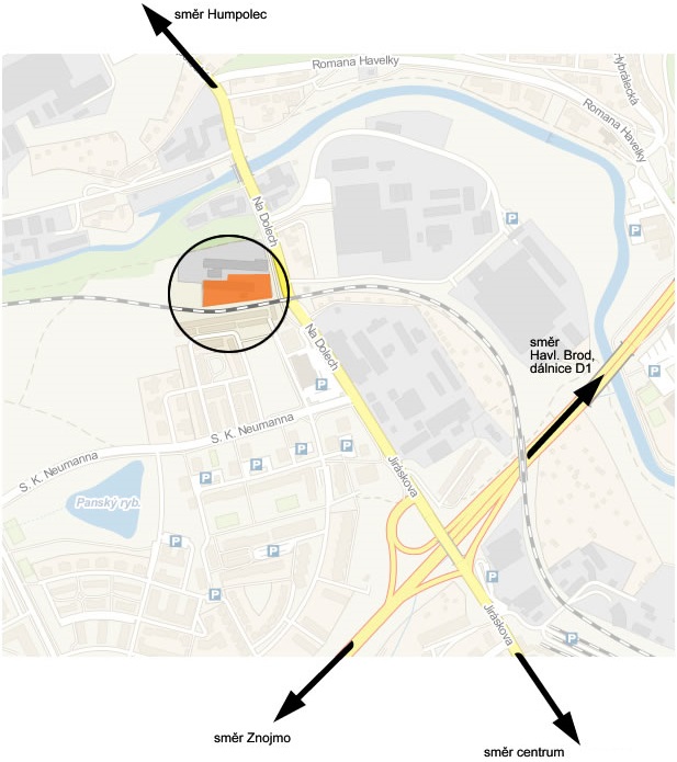 ZEOSmarket.CZ - mapa